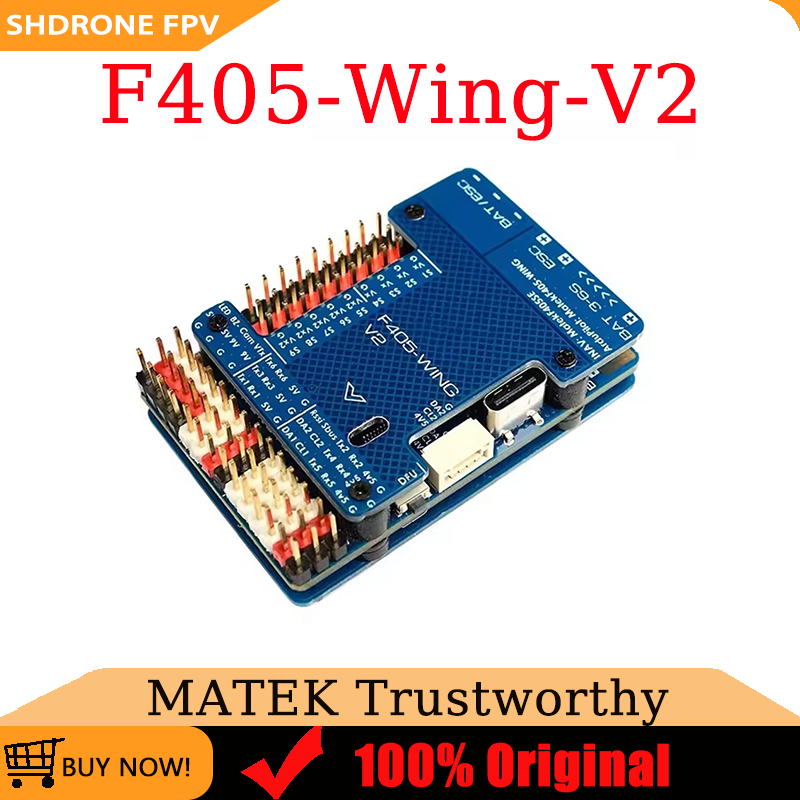 F405 Flight Controller - MATEK F405-Wing-V2 Flight Controller STM32F405RGT6 3-6S