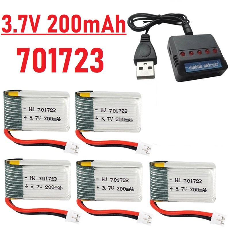 Balance Charger Rc - Upgrade 3.7V 200mAh Battery With Charger