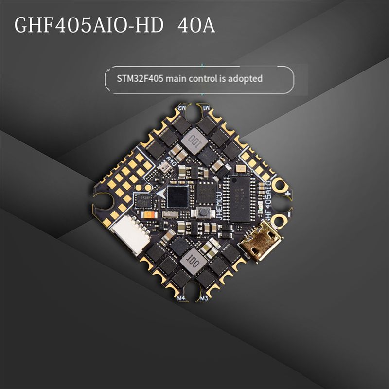 ABTI-GHF405AIO-HD 40A AIO Flig - F405 Flight Controller ulasan dan harga