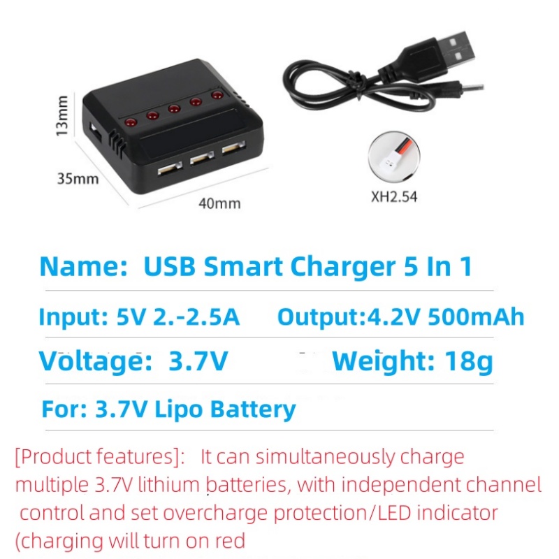 Syma X5HW X5HC X5C X5SW 3.7V 5 - Balance Charger Rc ulasan dan harga