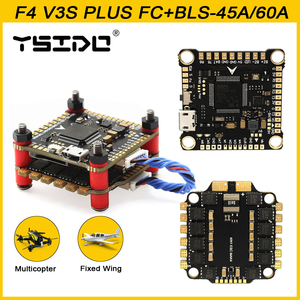 YSIDO NEW F4 V3S PLUS Flight C - Betaflight Fc ulasan dan harga