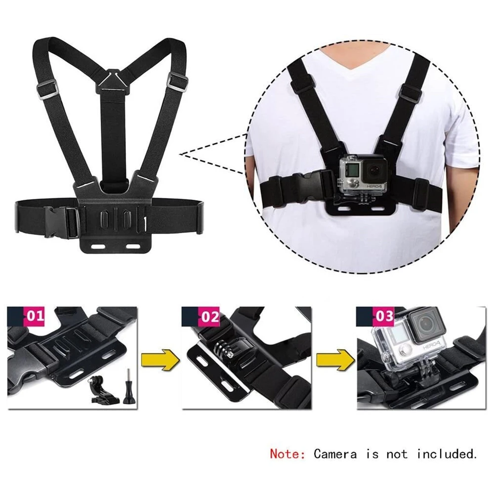 For GoPro Chest Strap Headband - Runcam Camera ulasan dan harga