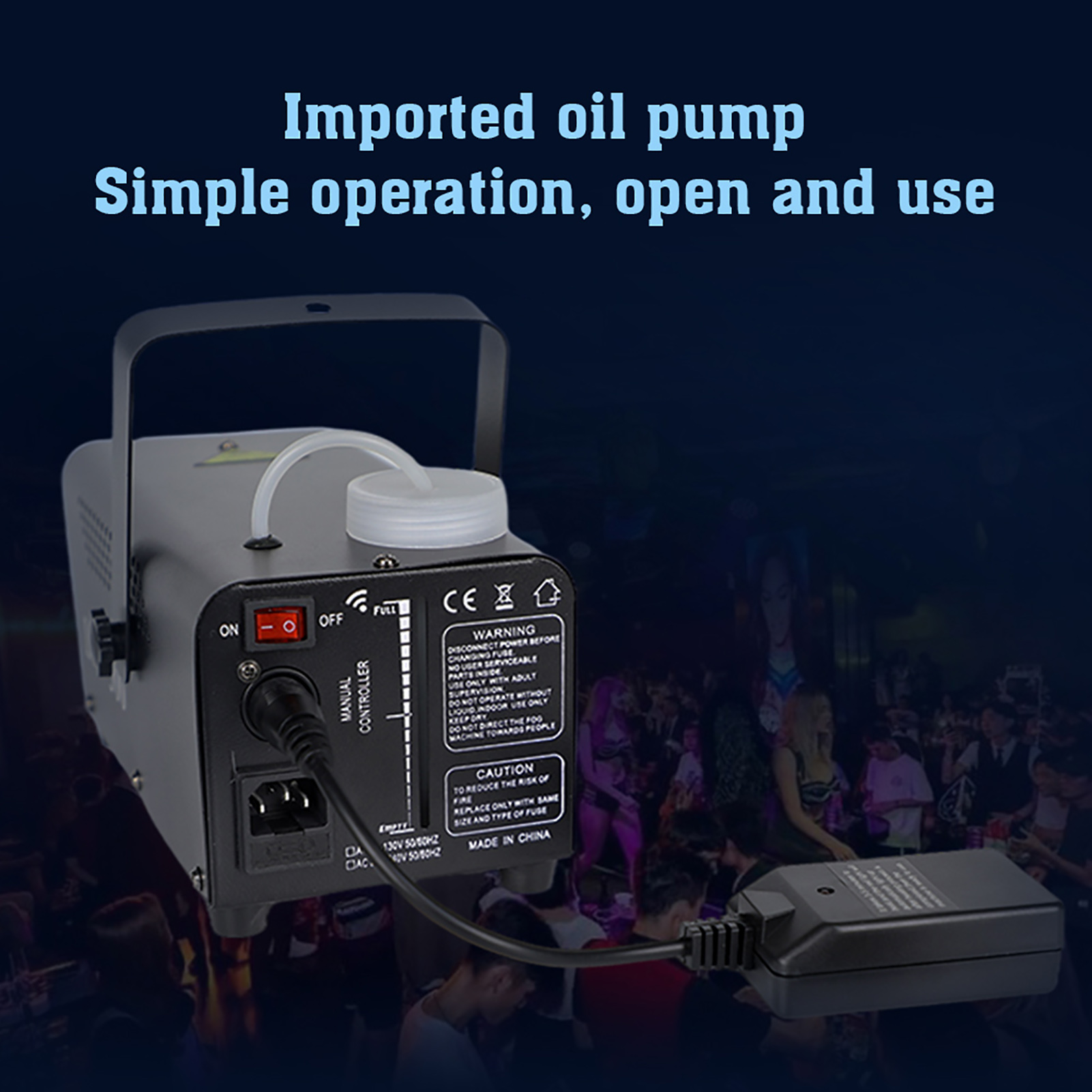 Fog Machine Smoke Machine with - Smoke Stopper ulasan dan harga