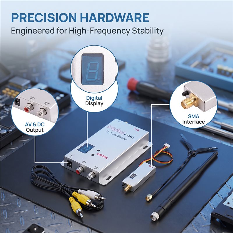WOTT-12CH 2000Mw For FPV Video - Rc Transmitter ulasan dan harga