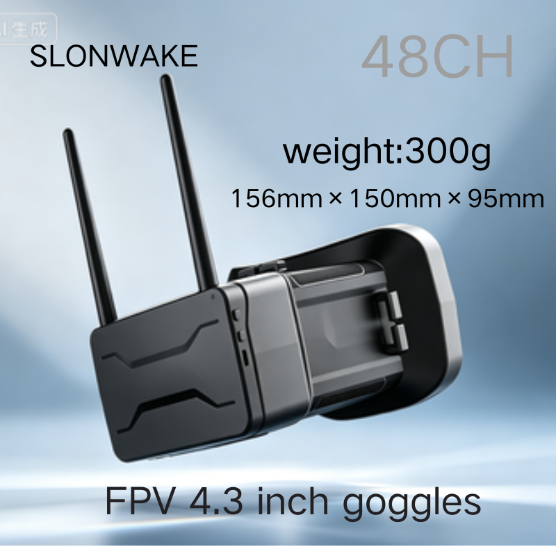 5.8G FPV Goggles 4.3 Inch 480* - Fpv Goggles ulasan dan harga