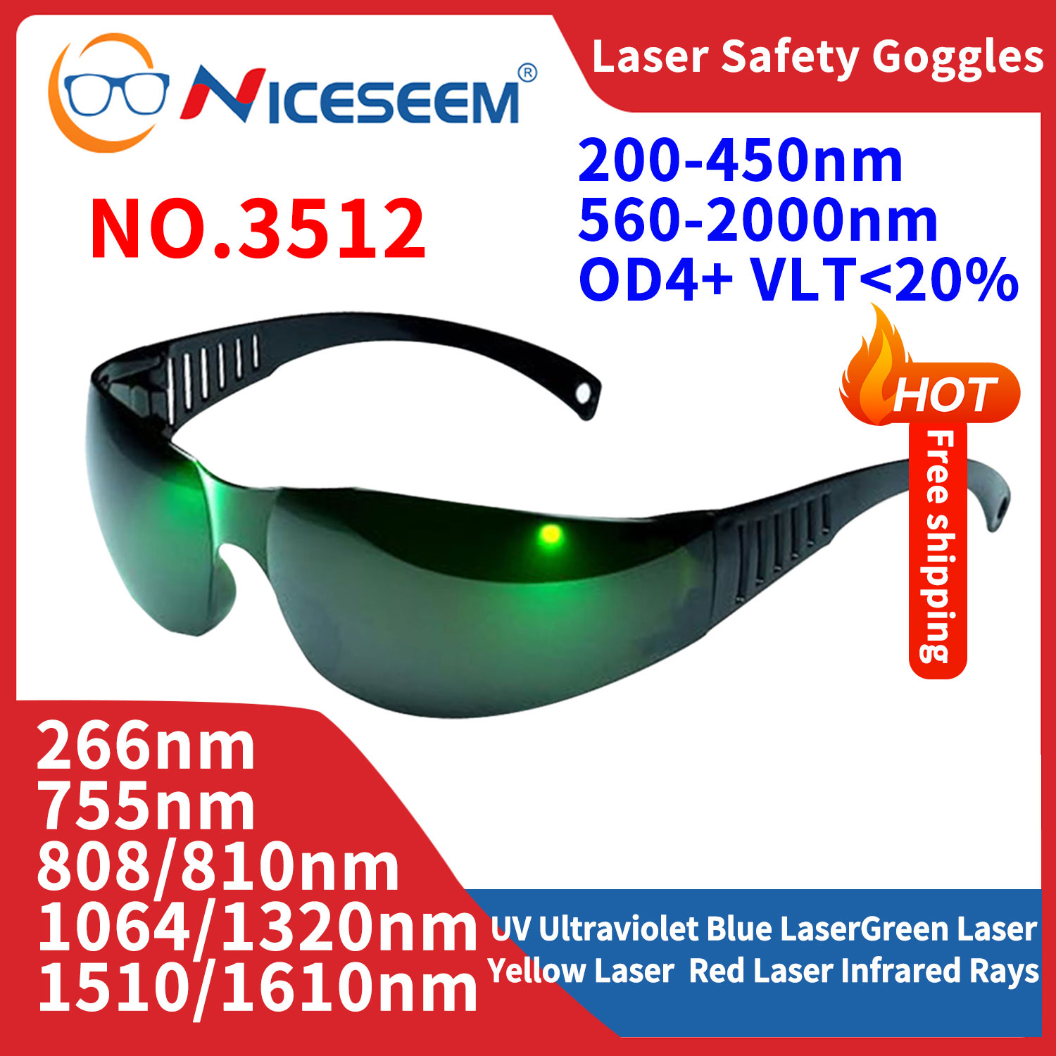 Lead Goggles Radiation Glasses - Fpv Goggles ulasan dan harga