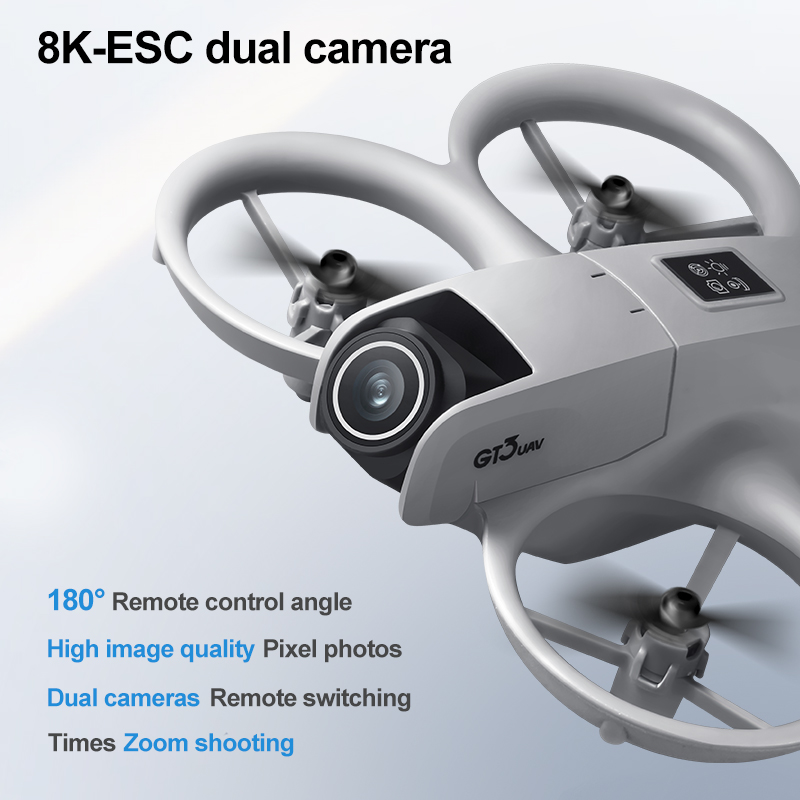 New GT3 With Screen Mini Drone - Drone With Camera ulasan dan harga